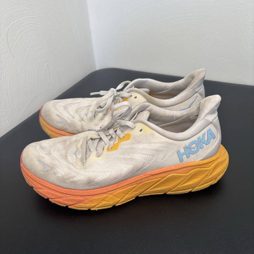 Hoka One One Arahi 6 Women's Running Shoes 9.5 Nimbus Cloud Orange 1123195-NCBDB